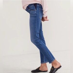 HATCH Slim Skinny Maternity Jeans Medium Wash Denim size 30